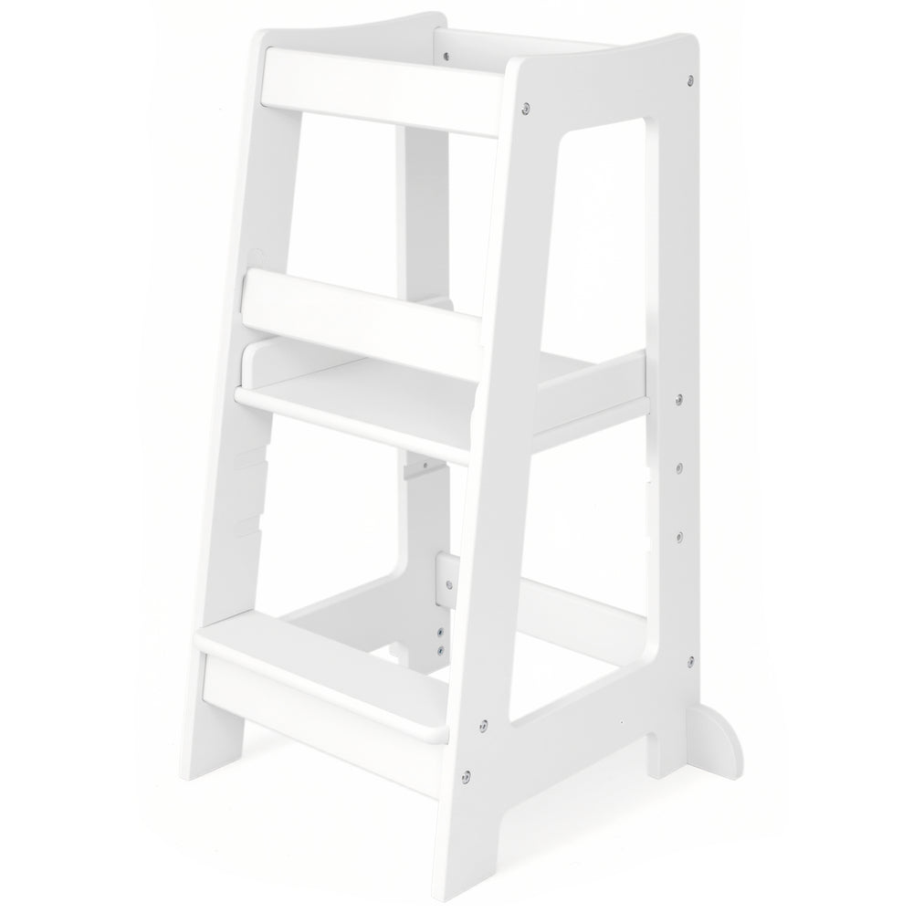 The Toddler Tower with adjustable step