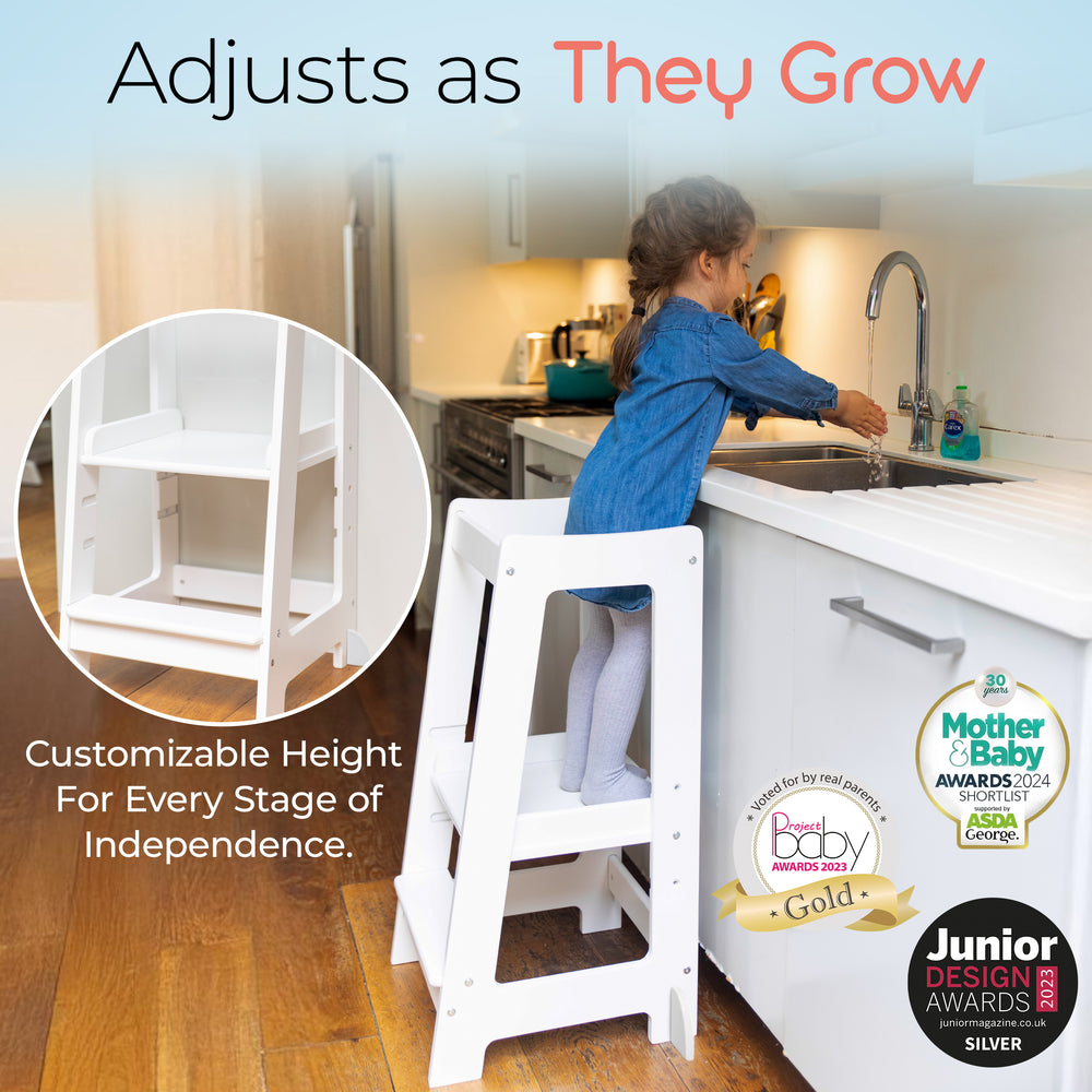 Stepup Baby adjustable step stool